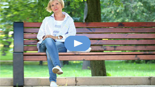 Continuing to Grow: Seeking Knowledge, Wisdom, and Intuition smiling woman seated on a public bench