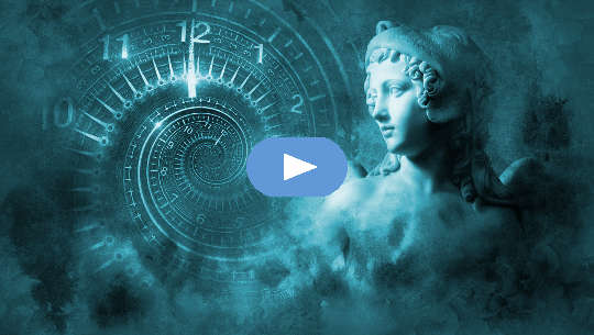 Reaching Out and Interacting with the Spirit World angel looking at a clock