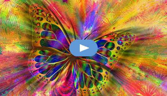 The Three Stages of Conscious Evolution cosmic butterfly