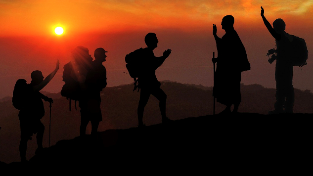 Eight Things Travel Taught Me About Humanity travellers greeting each other
