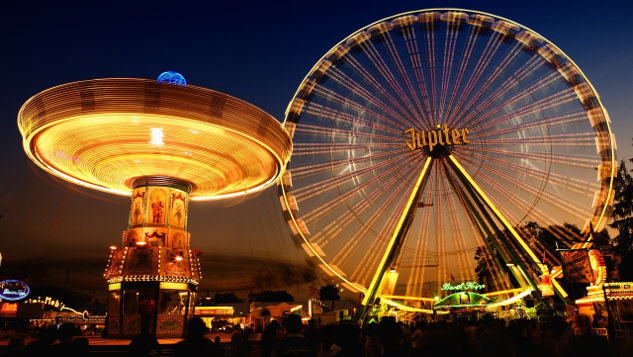 ferris wheel clock