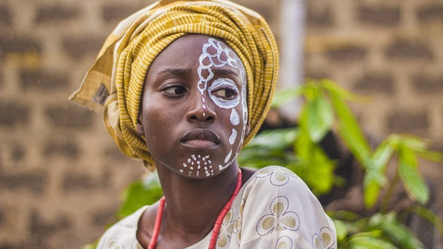 The Value of Being Authentic woman with face painting