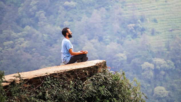 Why Expand Your Circle of Compassion man sitting in meditation