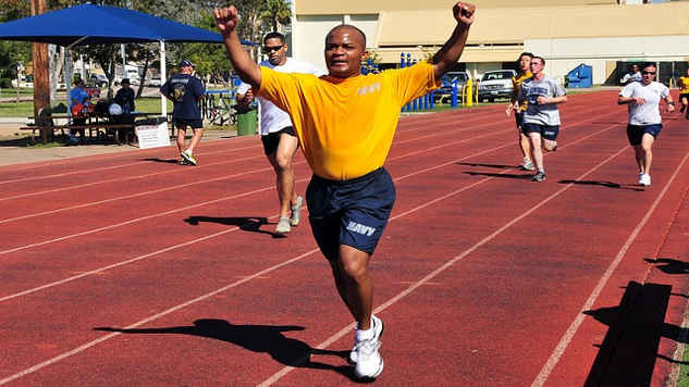 To Win the Prize, You Must Stay in the Game Black athlete winning the race at a track meet