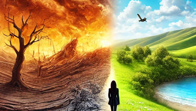 What practical steps lead to a healthier mental outlook?