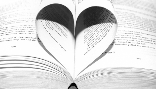 Can You Really Change Your Past? by Marie T. Russell Open book with two pages curled up to form a heart shape. Image by PublicDomainPictures from Pixabay.
