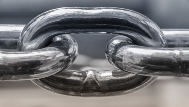 Three links in a very strong unbroken chain. Image by Tom from Pixabay.&nbsp;