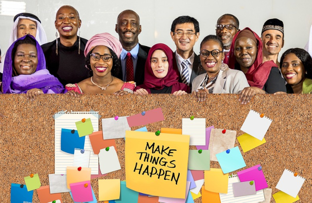 They Are Just Like You: A Lesson in Humanity from a Retired Israeli General Group of international. multi-racial and multi-gender people working on a project. Image by Gerd Altmann from Pixabay.