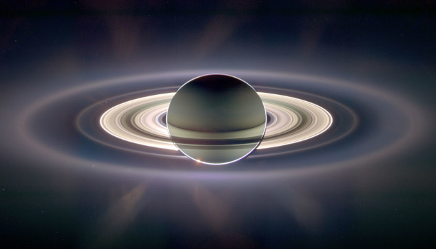 In the Shadow of Saturn.&nbsp;Image Credit: Cassini Imaging Team, SSI, JPL, ESA, NASA.&nbsp;