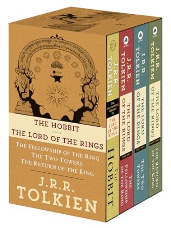 The Hobbit And The Lord Of The Rings The Hobbit The Fellowship Of The Ring The Two Towers The Return Of The King